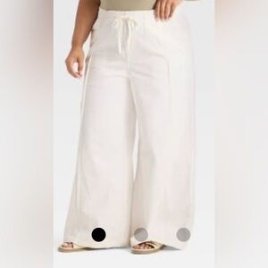 Universal Thread High-Rise Drawstring Wide Leg Relaxed Fit Beach Pants
